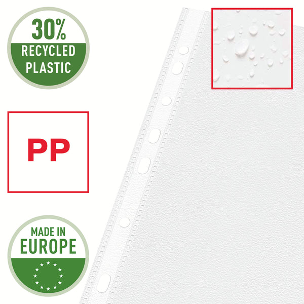 Esselte lomme A4 85my, 30 % recirkuleret plast (præ-consumer)
