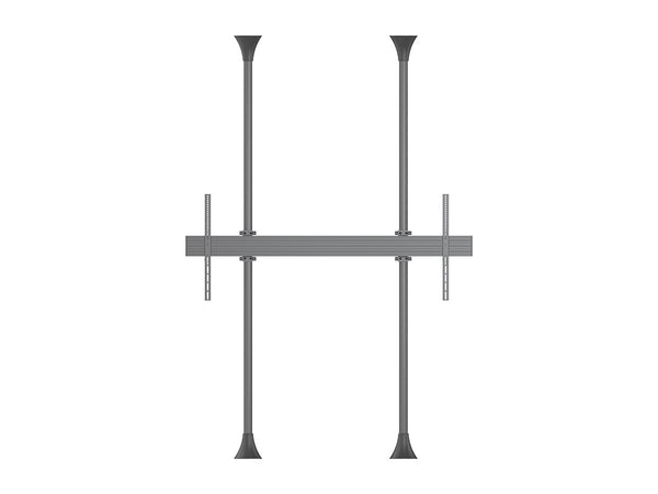 Multibrackets 7388 skærmbeslag til skiltning 2,79 m (110") Sort