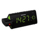 Sencor SRC 330 GN radio Ur Digital Sort, Grøn