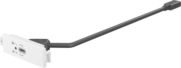 Vision TC3 USBCFF stikkontakt USB C Hvid