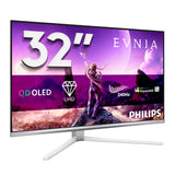 Philips Evnia 8000 32M2N8900/00 computerskærm 80 cm (31.5") 3840 x 2160 pixel 4K Ultra HD QD-OLED Hvid