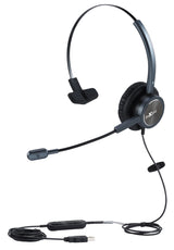 ProXtend Epode Headset Ledningsført Opkald/musik Sort