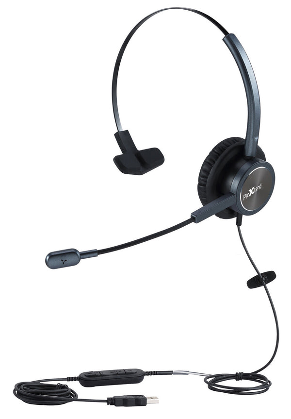 ProXtend Epode Headset Ledningsført Opkald/musik Sort