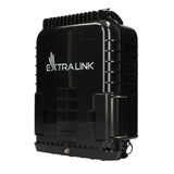 Extralink JENNIFER 16 CORE FIBER OPTIC TERMINAL BOX BLACK WITH CONNECTOR