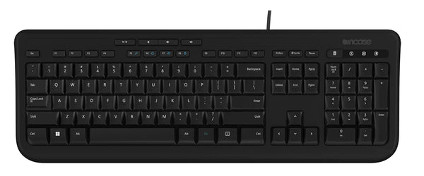 Incase Designed by Microsoft Wired Keyboard 600 tastatur Universel USB QWERTY UK engelsk Sort