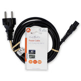 Nedis CEGL10130BK20 el-ledning Sort 2 m CEE7/17 CEE16/5
