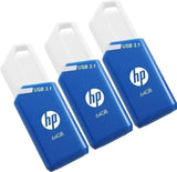 HP x755w Triple Pack USB-nøgle 64 GB USB Type-A 3.2 Gen 1 (3.1 Gen 1) Blå, Hvid