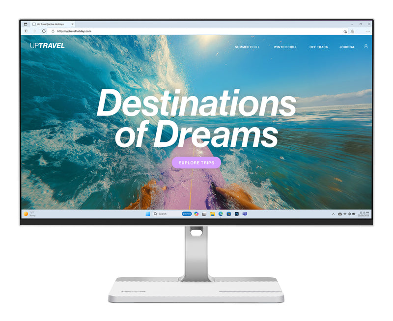 Lenovo L24D-4C computerskærm 60,5 cm (23.8") 1920 x 1080 pixel Fuld HD LCD Grå