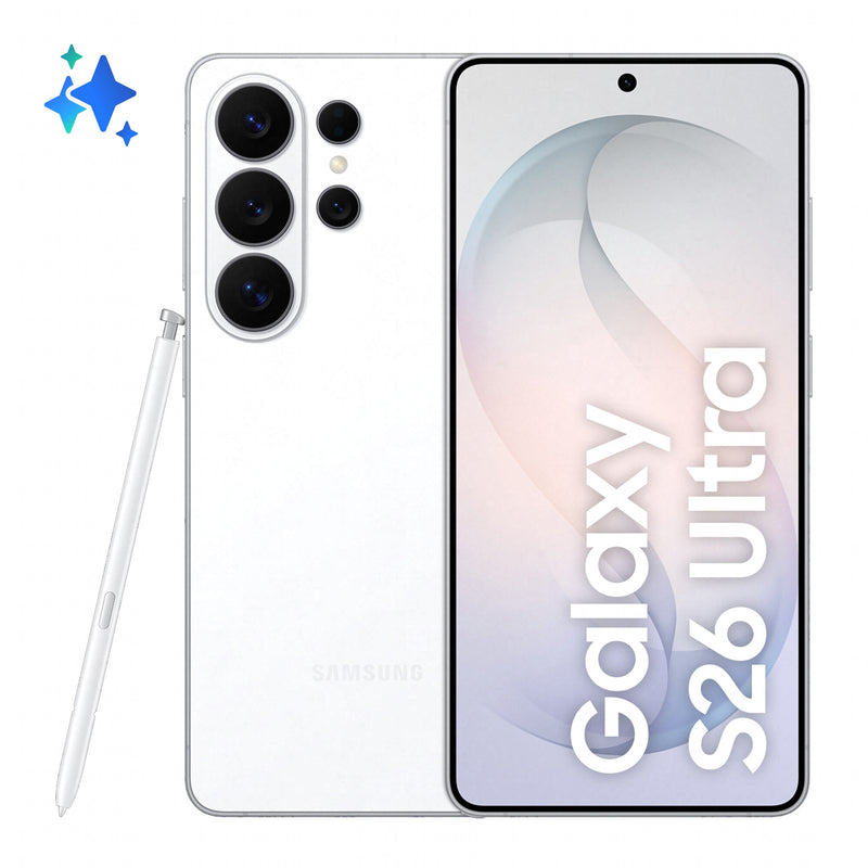 Samsung Galaxy S26 Ultra 17,5 cm (6.9") Dual SIM Android 16.0 5G USB Type-C 16 GB 1 TB 5000 mAh Hvid