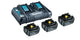 Makita 198458-6 ledningsfrit batteri / ledningsfri oplader Batteri- og opladersæt