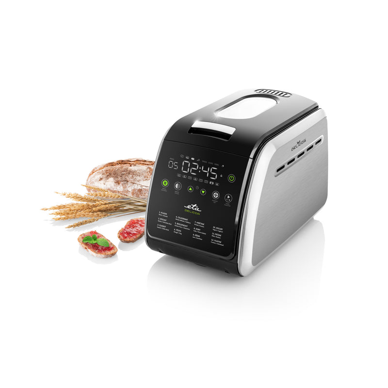 Eta Delicca II bagemaskine 850 W Sort, Rustfrit stål