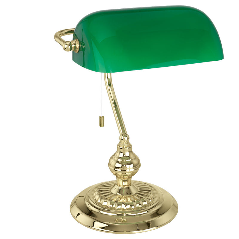 EGLO BANKER bordlampe E27 60 W Messing