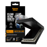PanzerGlass ® Skærmbeskyttelse iPhone 18 Pro Max | 17 Pro Max | Ultra-Wide Fit m. FASTFIT IN-A-BOX