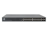 LevelOne GTL-2885 netværksswitch Administreret L3 Gigabit Ethernet (10/100/1000) Grå