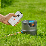 Gardena AquaPrecise Cirkulær vandsprinkler Sort, Blå, Grå