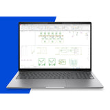 HP ZBook 8 G2i 16 Copilot+ PC Intel Core Ultra 7 356H Mobil workstation 40,6 cm (16") WUXGA 32 GB DDR5-SDRAM 512 GB SSD NVIDIA RTX PRO 500 Blackwell Wi-Fi 7 (802.11be) Windows 11 Pro AI Workstation, AI PC Sølv