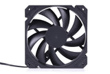 Alphacool 24852 Computerkølesystem Computerkabinet Ventilator 12 cm Sort 1 stk