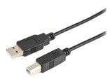 Prokord USB-0034 USB-kabel USB 2.0 3 m USB A USB B Sort