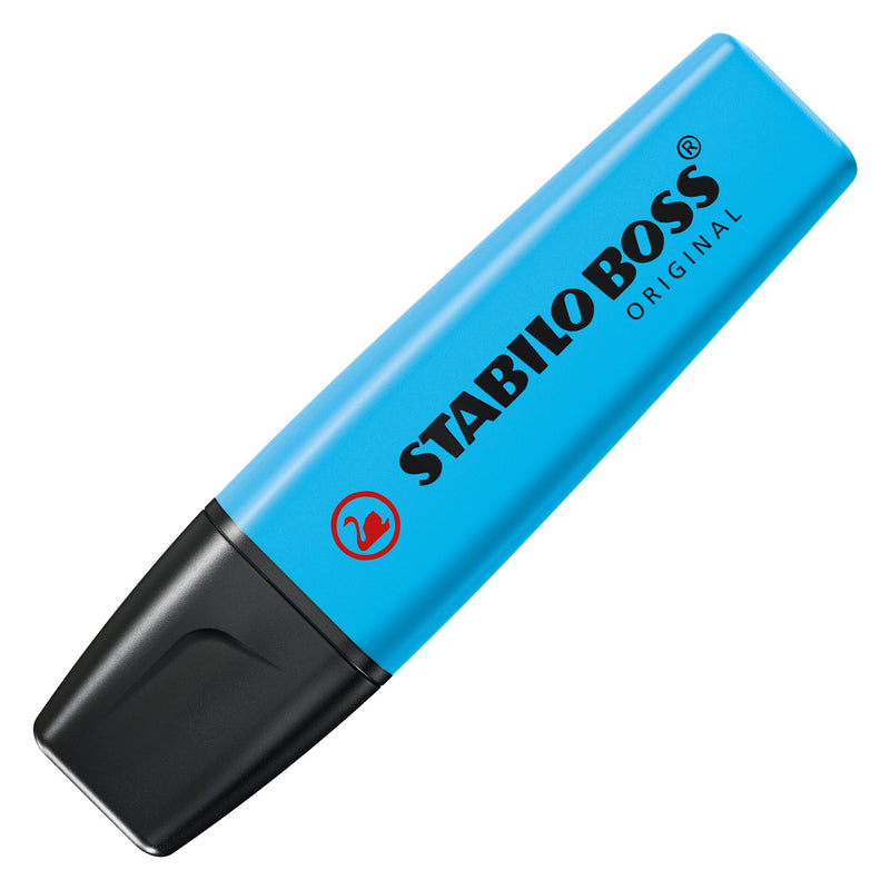 STABILO BOSS ORIGINAL speedmarker 1 stk Mejselspids Blå