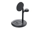 Green Cell MSST-GC-3IN1-B oplader til mobil enhed Hovedtelefoner, Headset, Smartphone, SmartWatch Sort Trådløs opladning Automatisk