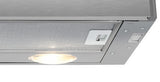 Beko HNT61210X emhætte Semi indbygget (træk ud) Rustfrit stål 280 m³/t