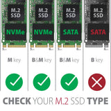 Axagon EEM2-SB2 drevkabinet SSD kabinet Sort M.2