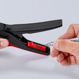 Knipex PreciStrip16 kabelstripper Sort, Rød