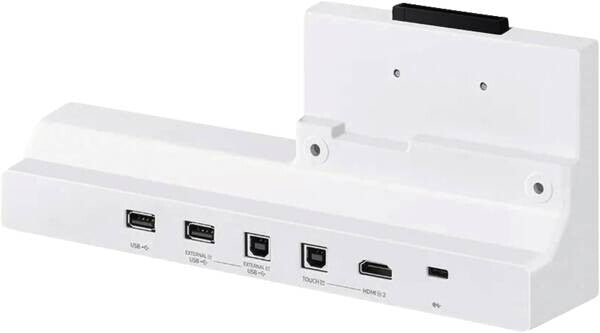 Samsung CY-TF65BFCXEN tilbehør til interaktivt whiteboard Bakke til tilslutningsmuligheder Hvid
