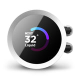 NZXT Kraken 240 RGB Processor Alt-i-en væskekøler 12 cm Hvid 1 stk
