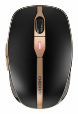 CHERRY JD-9100IT-2 tastatur Mus inkluderet Hjemme/kontor RF trådløs + Bluetooth QWERTY Italiensk Sort, Bronze