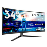 Philips Evnia 6000 34M2C6500/00 computerskærm 86,4 cm (34") 3440 x 1440 pixel Wide Quad HD QD-OLED Grå