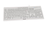 CHERRY STREAM 3.0 tastatur Kontor USB Schweizisk Grå