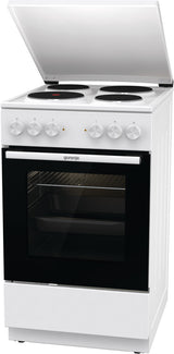 Gorenje GE5A23WH Fritstående komfur Elektrisk Forseglet plade Hvid
