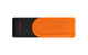 Kingston Technology DataTraveler 256 GB Portable USB 3.2 Gen 1 Exodia S (sort/orange)