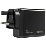 Inter-Tech PD-3100 strømadapter og vekselret Indendørs 100 W Sort