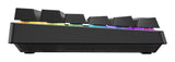 CHERRY XTRFY K33 Compact Wireless tastatur Spil USB + RF Wireless + Bluetooth QWERTZ Tysk Sort