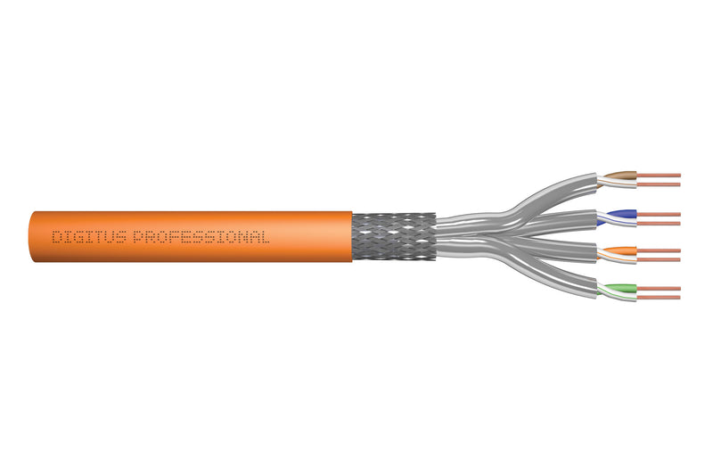 Digitus DK-1743-VH-10 netværkskabel Orange 1000 m Cat7 S/FTP (S-STP)