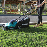 Makita DLM432CT2 plæneklipper Skubbe plæneklipper Batteri Sort, Blå