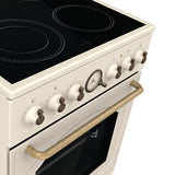 Gorenje GECS5B70CLI Fritstående komfur Elektrisk Keramisk Beige