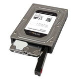 StarTech.com 25SAT35HDD drive bay panel 8,89 cm (3.5") Opbevaring drev bakke Sort, Sølv