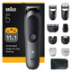 Braun AIO5560 skæg- og hårtrimmer Sort, Grå 14 Lithium-Ion (Li-Ion)
