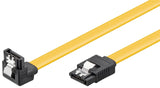 Goobay 95018 SATA-kabel 0,3 m SATA 7-pin Gul