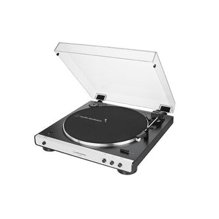 Audio-Technica AT-LP60XBT Bæltedrevet pladespiller Hvid Fuld automatisk