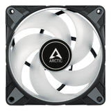 ARCTIC P12 PWM PST RGB 0dB Computerkabinet Ventilator 12 cm Sort 3 stk
