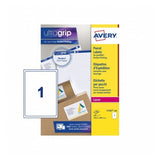 Avery L7167-100 selvklæbende etiket Rektandel Permanent Hvid 100 stk