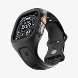 Spigen Liquid Air Pro Etui + bånd Sort Termoplastisk polyurethan (TPU)
