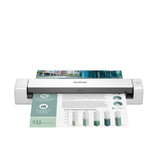 Brother DS-740D scanner Skanner med papir-tilførsel 600 x 600 dpi A4 Sort, Hvid