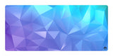 ENDORFY Crystal Blue XL Gaming musemåtte Sort, Blå