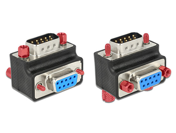 DeLOCK 65593 kabel kønsskifter VGA Sort, Sølv