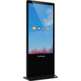 Viewsonic EP5542T skilte display Totem design 139,7 cm (55") LED 450 cd/m² 4K Ultra HD Sort Berøringsskærm Android 8.0